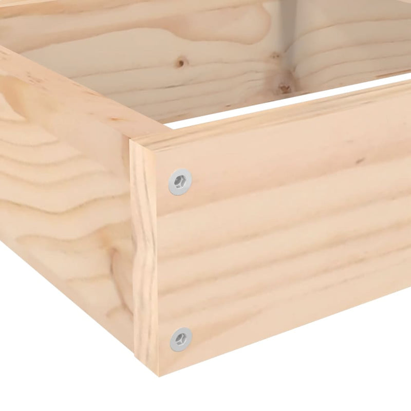 vidaXL Garden Planter 4-Tier 106x104.5x36 cm Solid Wood Pine