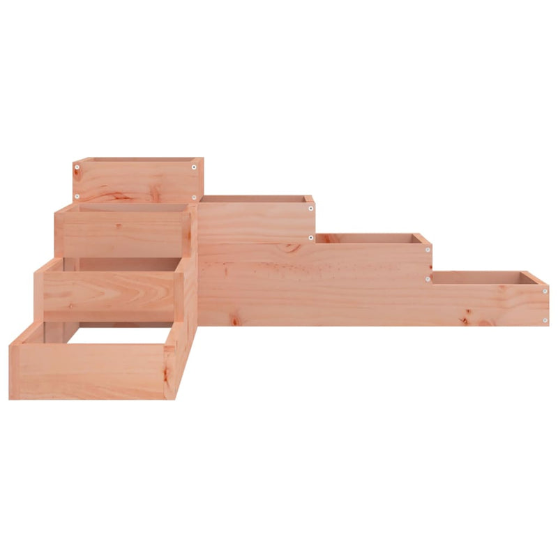 vidaXL Garden Planter 4-Tier 106x104.5x36 cm Solid Wood Douglas