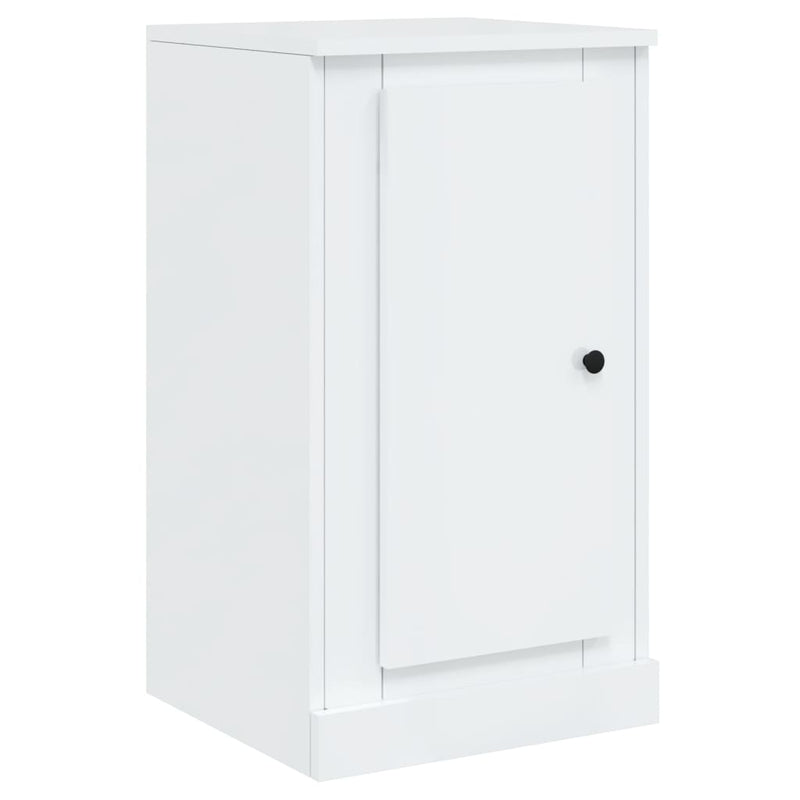 vidaXL Sideboards 3 pcs High Gloss White Engineered Wood
