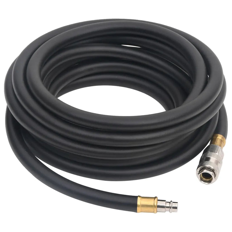 Hybrid Air Hose Black 0.6" 2 m Rubber and PVC