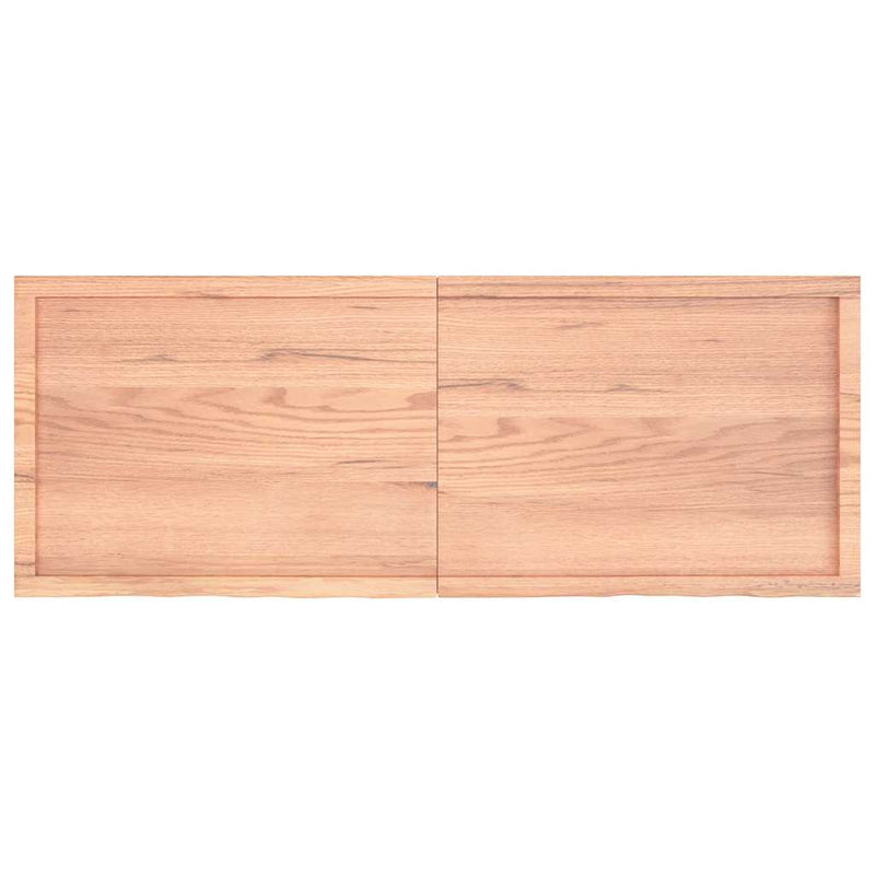 vidaXL Table Top Light Brown 160x60x4 cm Treated Solid Wood Oak