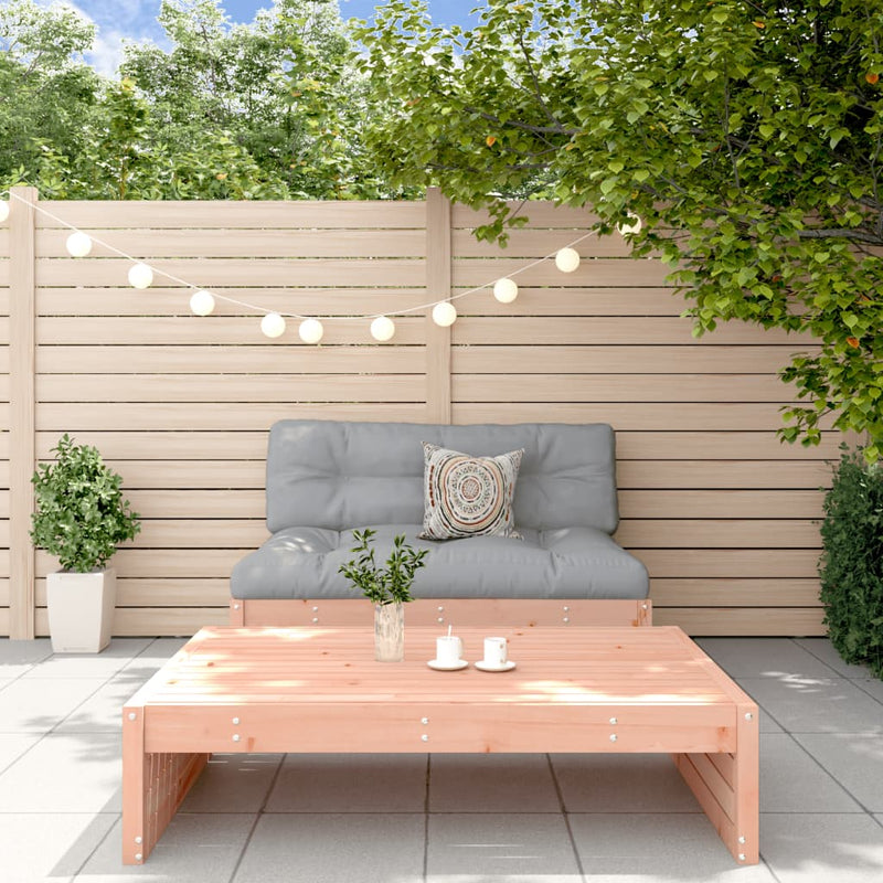 vidaXL 2 Piece Garden Lounge Set with Cushions Solid Wood Douglas
