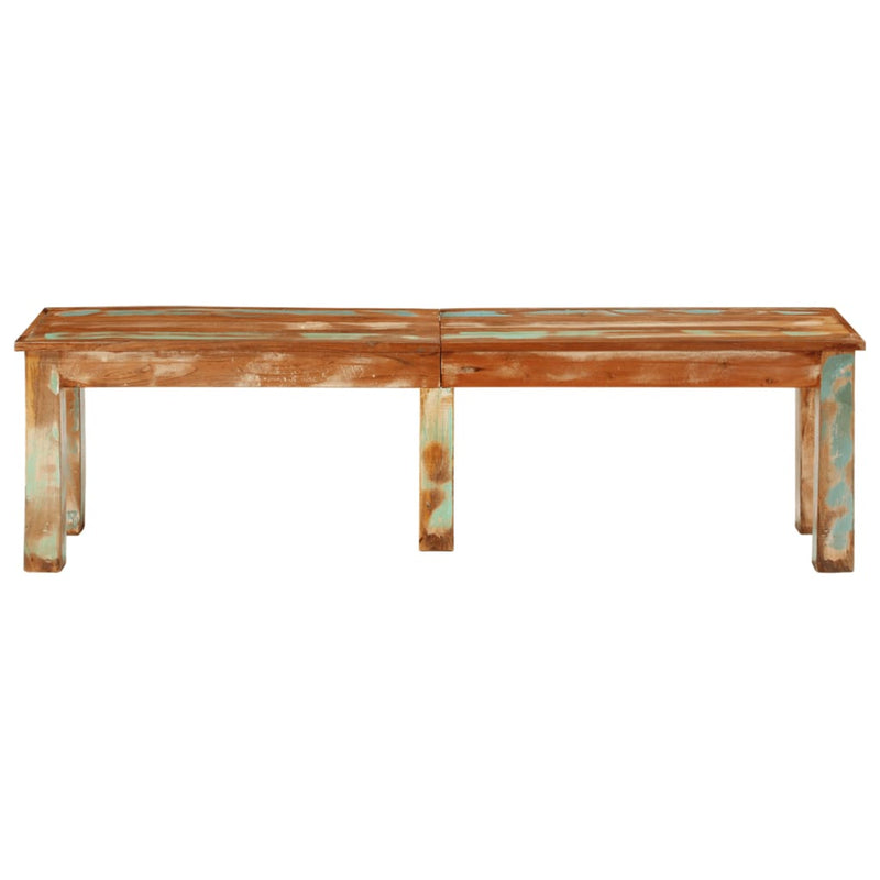 vidaXL Bench 160x35x46 cm Solid Reclaimed Wood