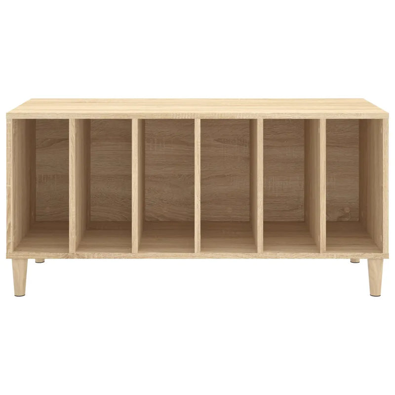 Record Cabinet Sonoma Oak 100x38x48 cm Engineered Wood