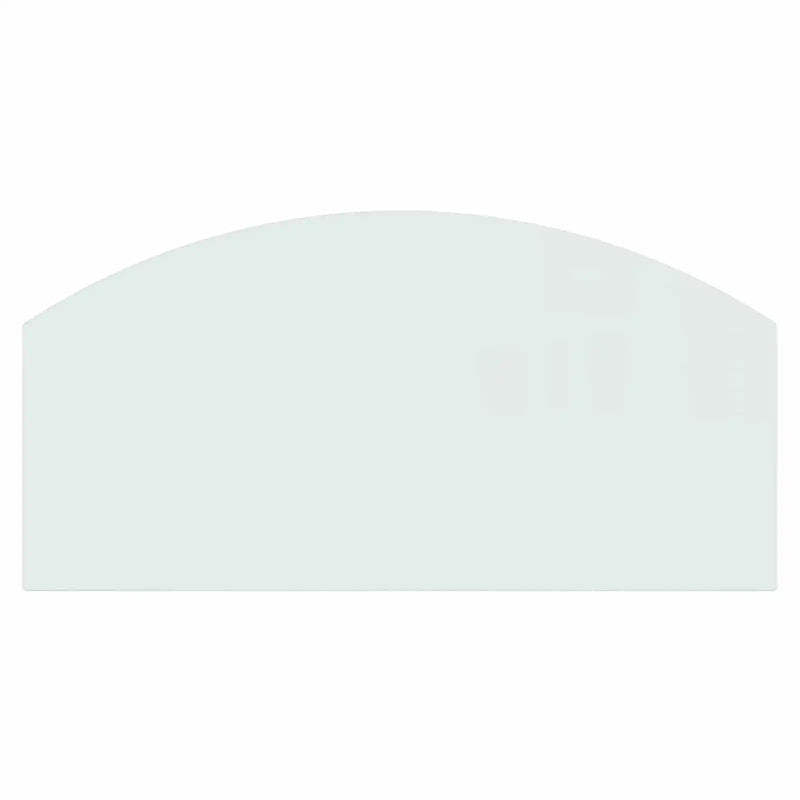 Fireplace Glass Plate Transparent 100 x 50 cm Glass