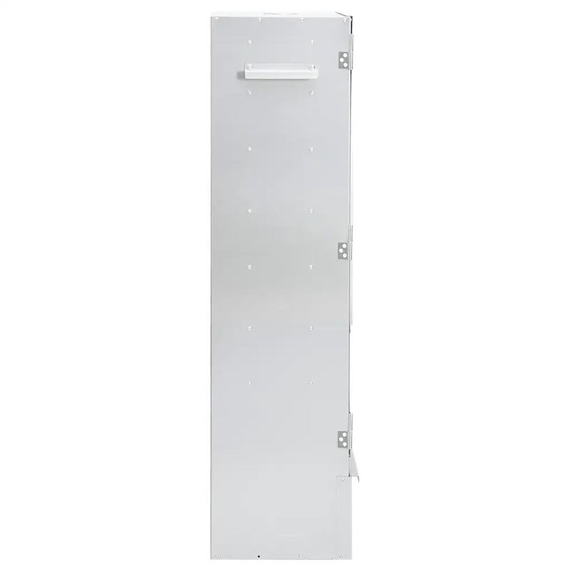 BBQ Oven Smoker with Wood Chips 44.5x29x110 cm Galvanised Steel