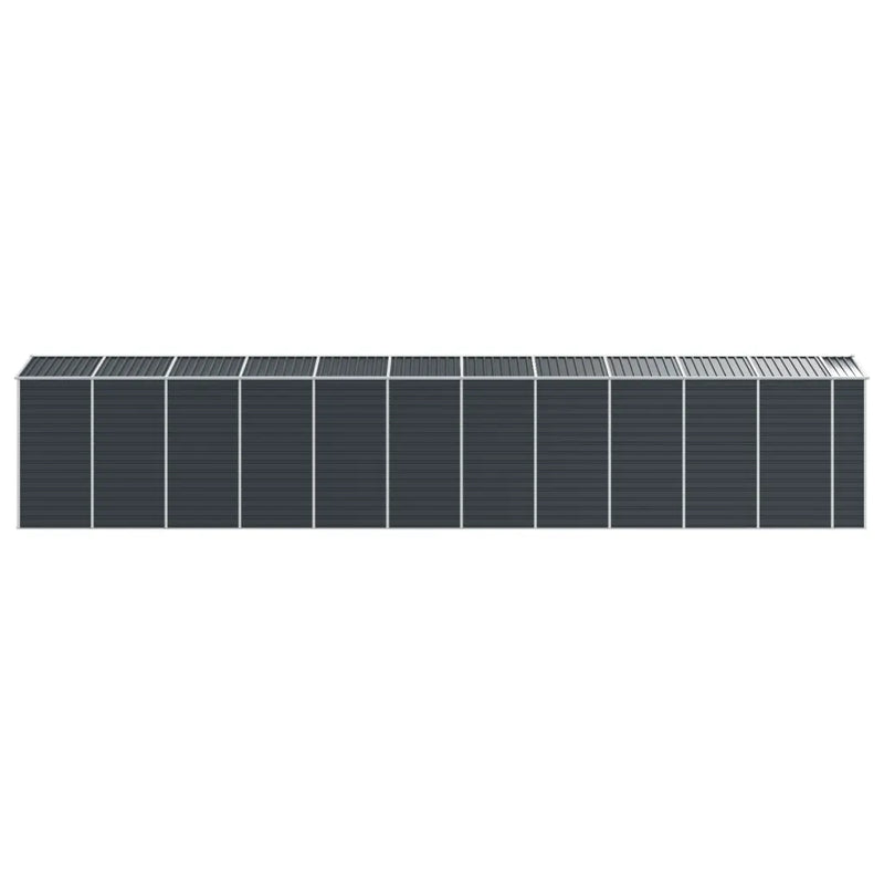 Garden Shed Anthracite 191x980x198 cm Galvanised Steel