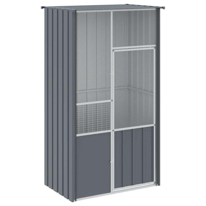 Bird Cage Anthracite 115x78x200 cm Galvanised Steel