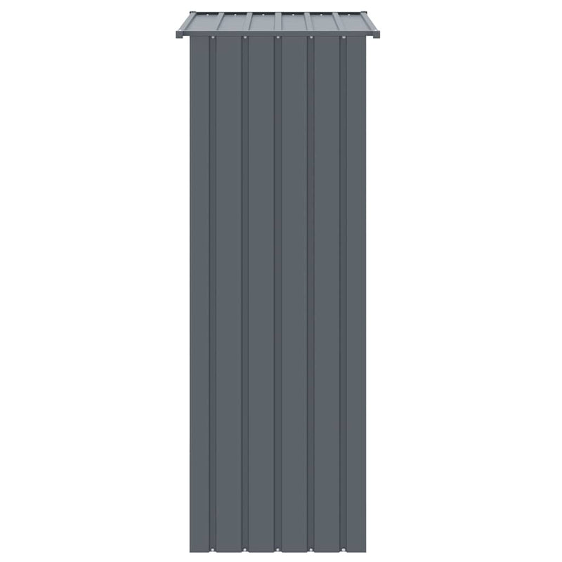 vidaXL Bird Cage Anthracite 115x78x200 cm Galvanised Steel