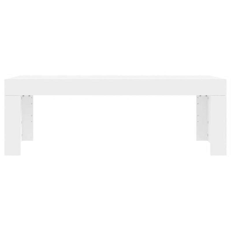 vidaXL Coffee Table White 102x50x36 cm Engineered Wood