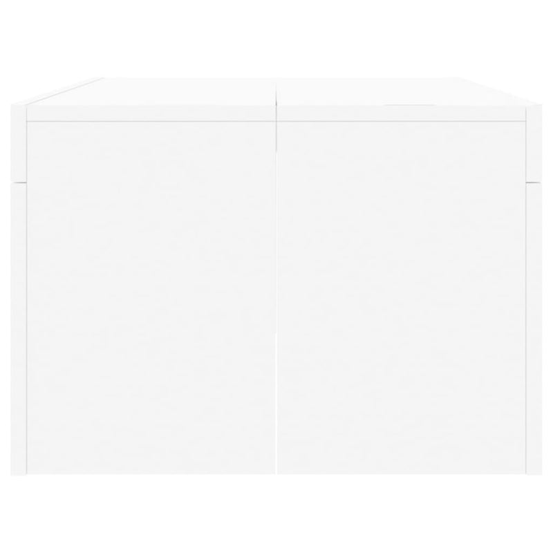 vidaXL Coffee Table White 102x50x36 cm Engineered Wood