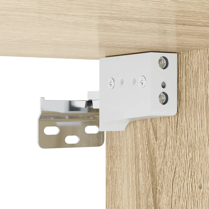 Wall Cabinet Sonoma Oak 60x31x70 cm Engineered Wood