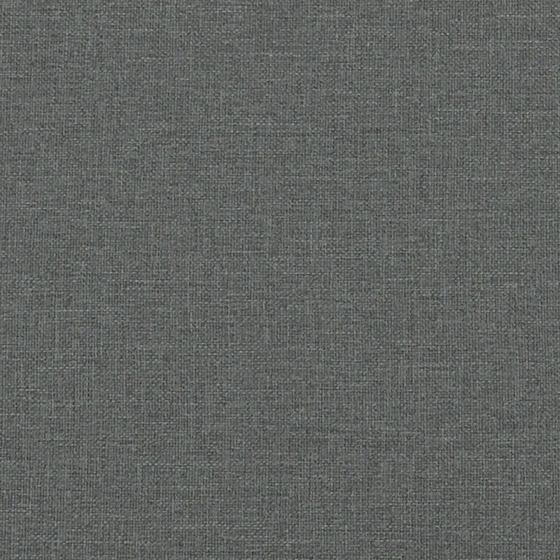 Day Bed without Mattress Dark Grey 90x190 cm Fabric