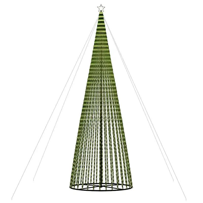 LED Christmas Tree 1544 LEDs Warm White 500 cm