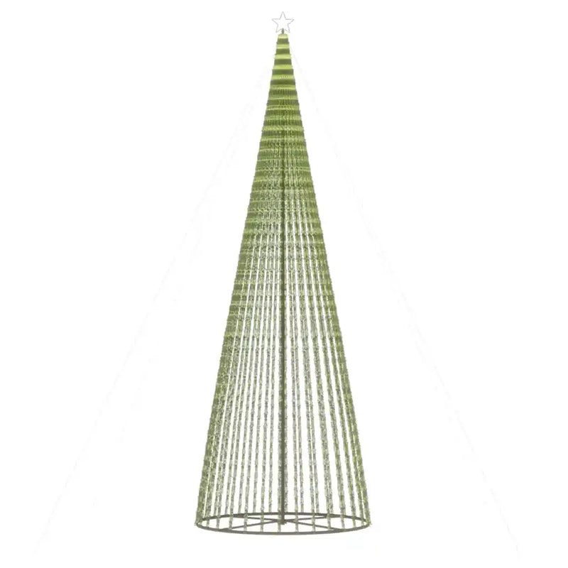 LED Christmas Tree 1544 LEDs Warm White 500 cm