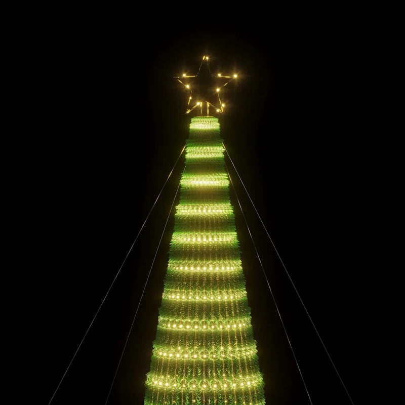 LED Christmas Tree 1544 LEDs Warm White 500 cm