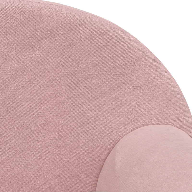 Kids' Sofa Bed Pink Soft Plush