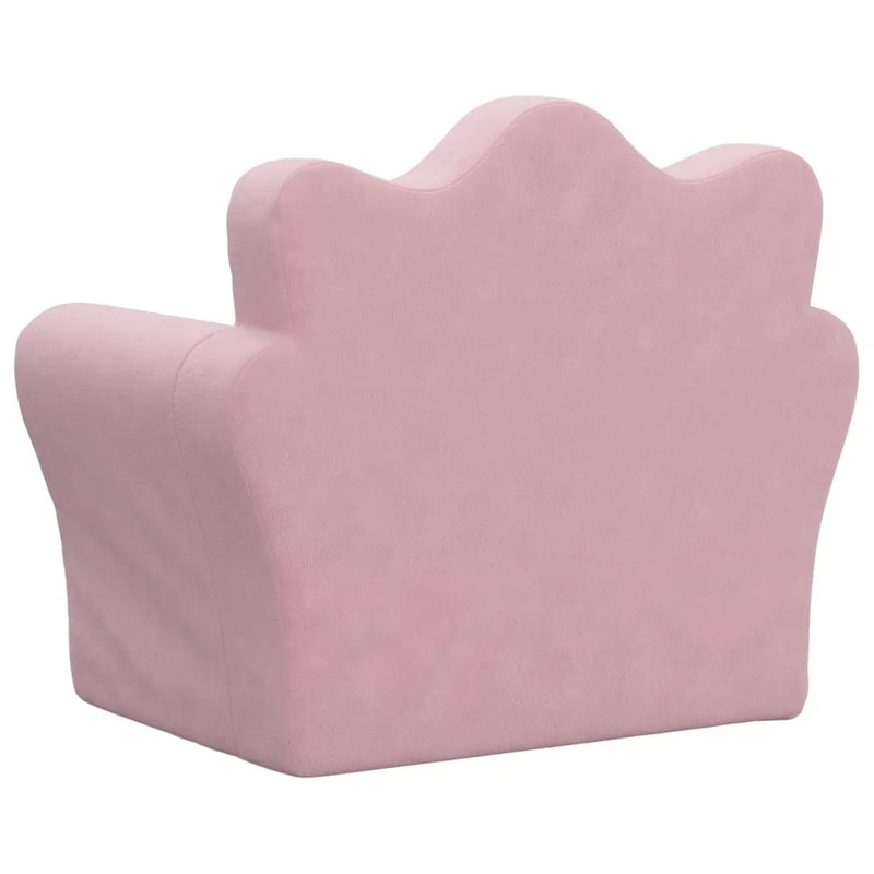 Kids'Sofa Pink Soft Plush
