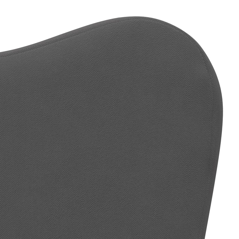 vidaXL Kids' Sofa Bed Anthracite Soft Plush