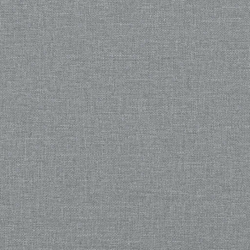 vidaXL 3-Seater Sofa with Throw Pillows Light Grey 180 cm Fabric