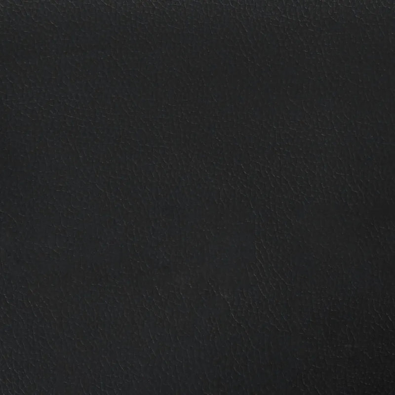 Sofa Chair with Footstool Black 60 cm Faux Leather