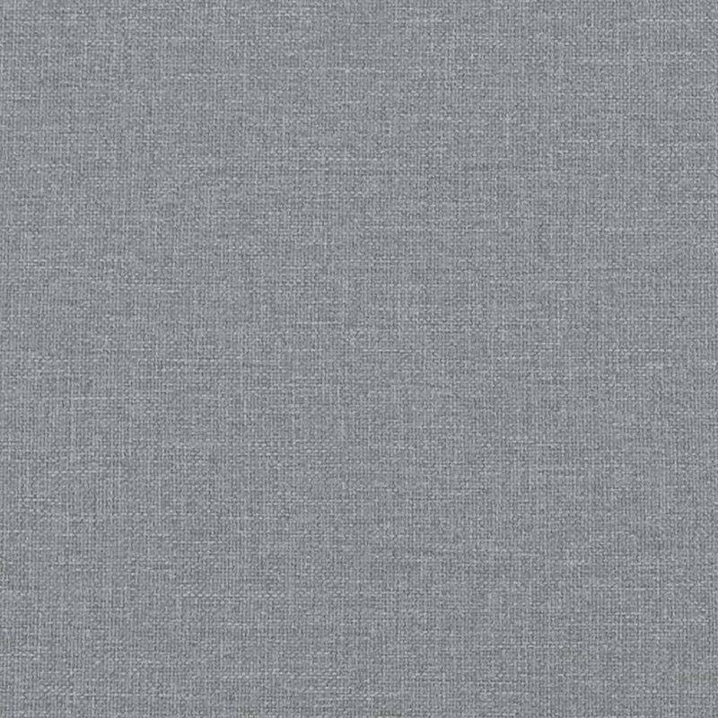 vidaXL 3-Seater Sofa with Footstool Light Grey 180 cm Fabric