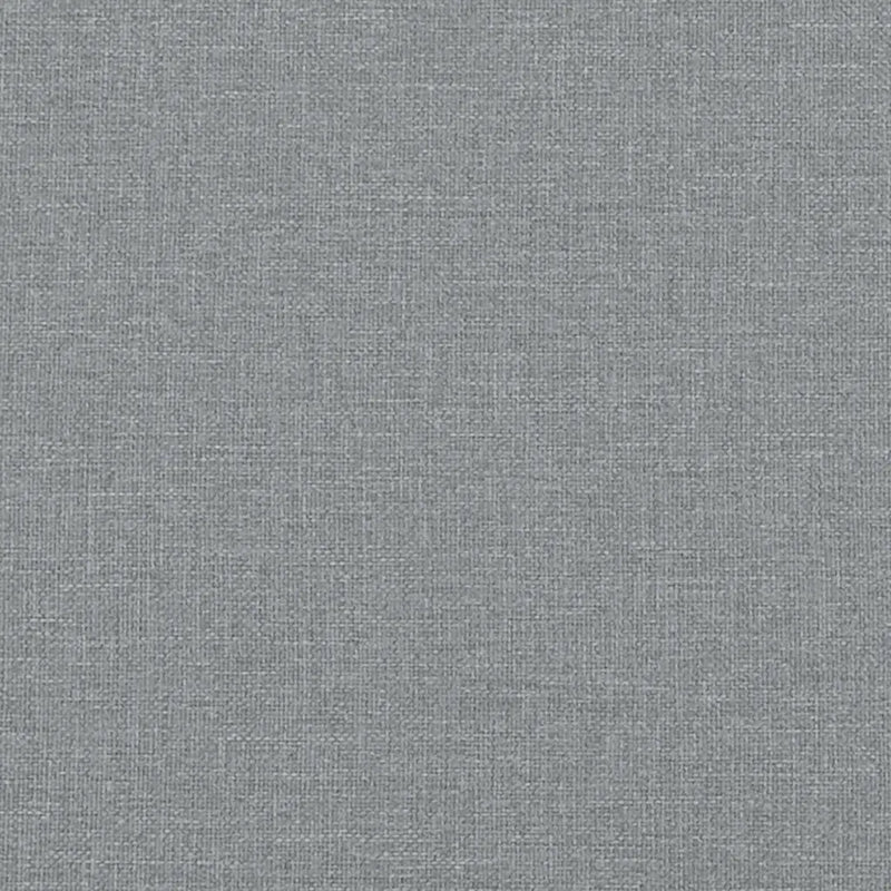 2 Piece Sofa Set with Cushions Light Grey Fabric