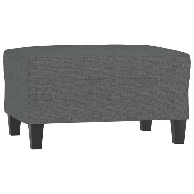 vidaXL 4 Piece Sofa Set with Pillows Dark Grey Fabric