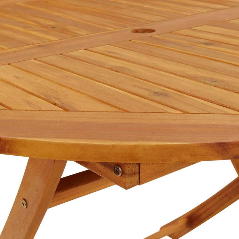 vidaXL 5 Piece Garden Dining Set Solid Wood Acacia