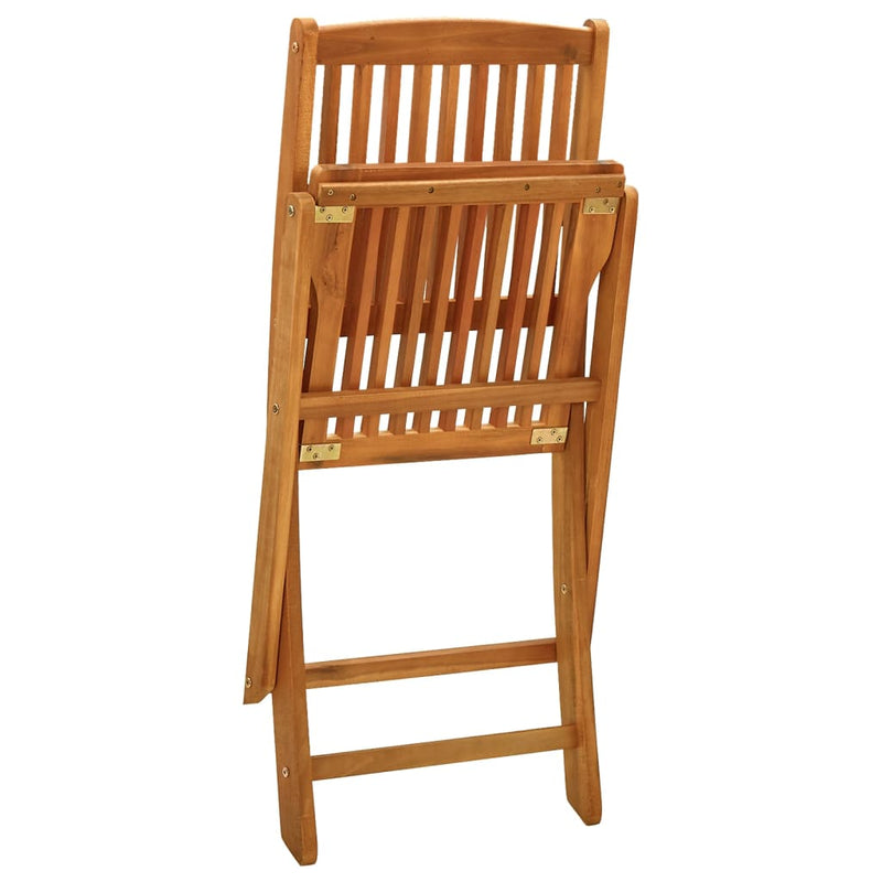 vidaXL 5 Pieces Garden Dining Set Solid Wood Acacia