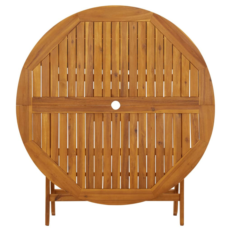 vidaXL 5 Pieces Garden Dining Set Solid Wood Acacia