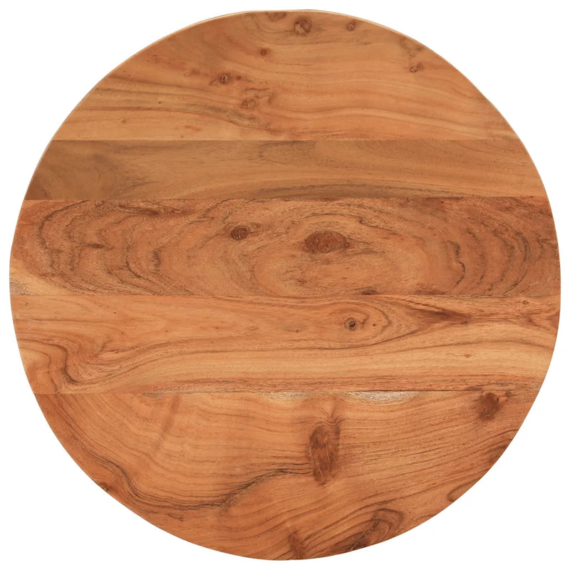 Table Top ��40x2.5 cm Round Solid Wood Acacia