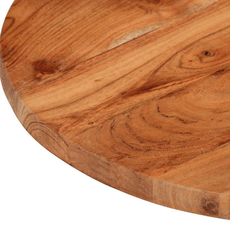 Table Top ��60x2.5 cm Round Solid Wood Acacia