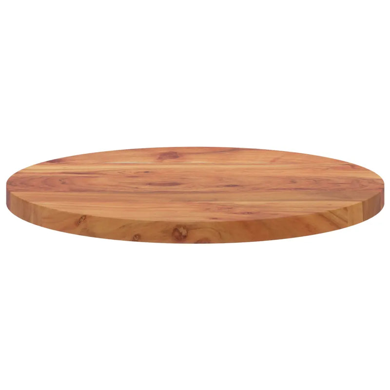 Table Top ��60x3.8 cm Round Solid Wood Acacia