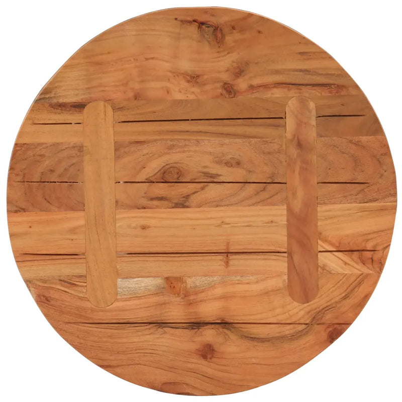 Table Top ��60x3.8 cm Round Solid Wood Acacia