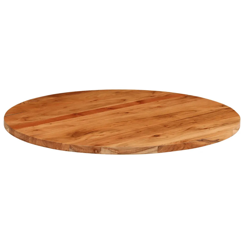 Table Top ��70x2.5 cm Round Solid Wood Acacia