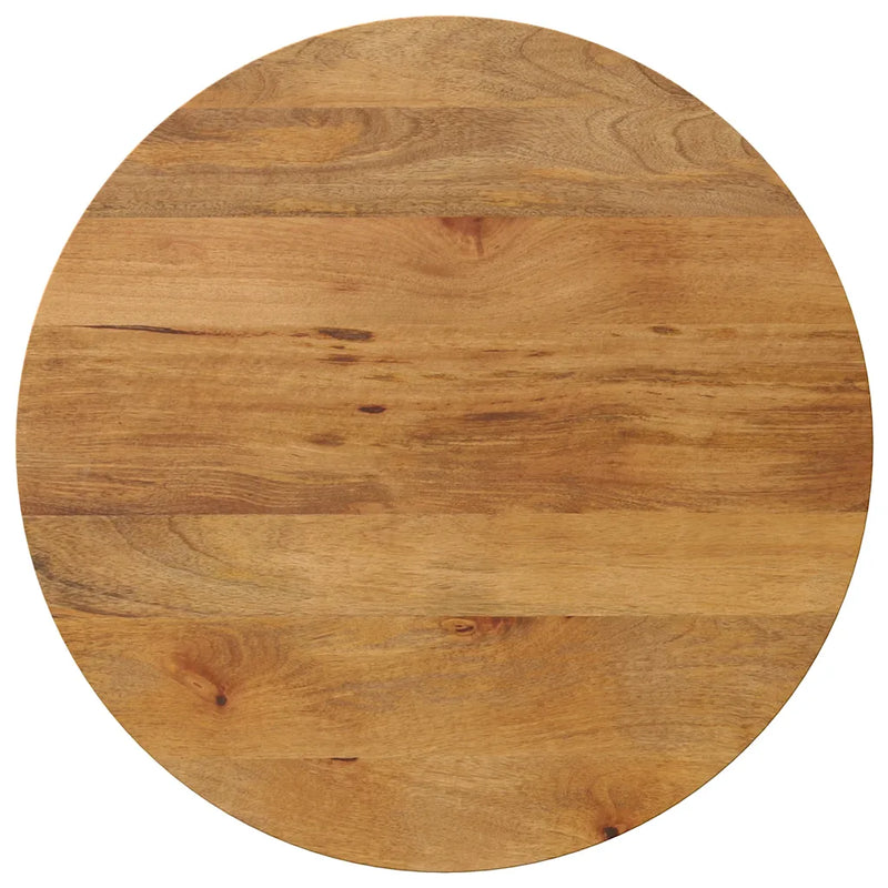 Table Top �� 70x2.5 cm Round Solid Wood Mango