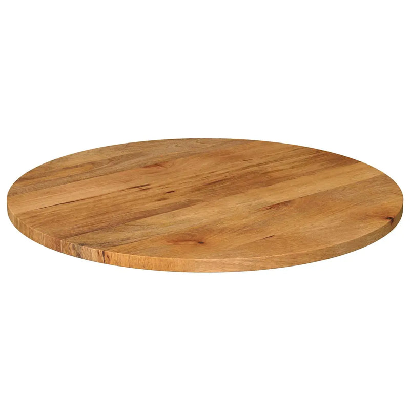 Table Top �� 70x2.5 cm Round Solid Wood Mango