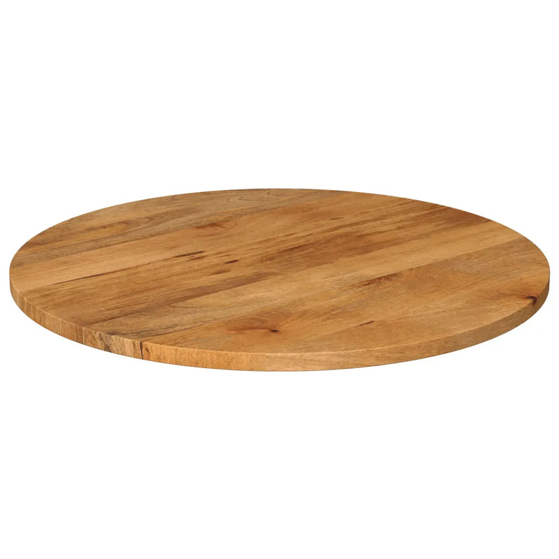 Table Top �� 80x2.5 cm Round Solid Wood Mango