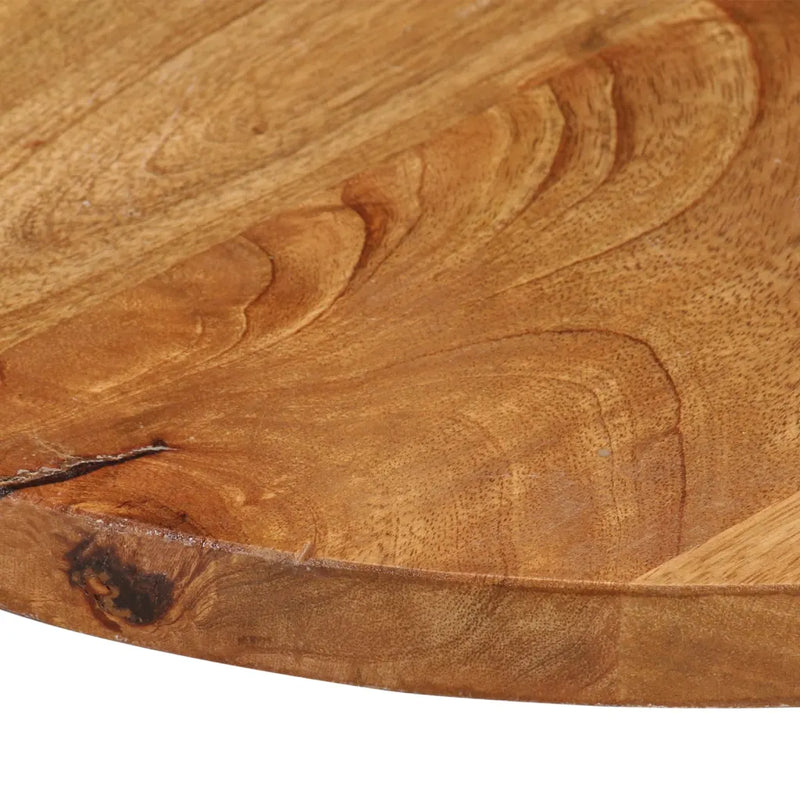 Table Top �� 80x2.5 cm Round Solid Wood Mango