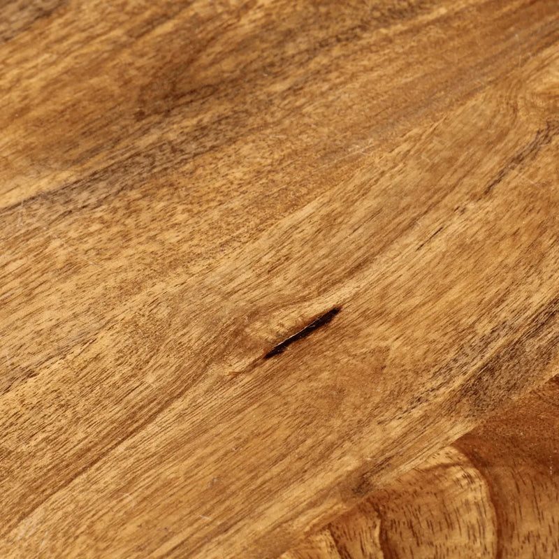 Table Top �� 80x2.5 cm Round Solid Wood Mango