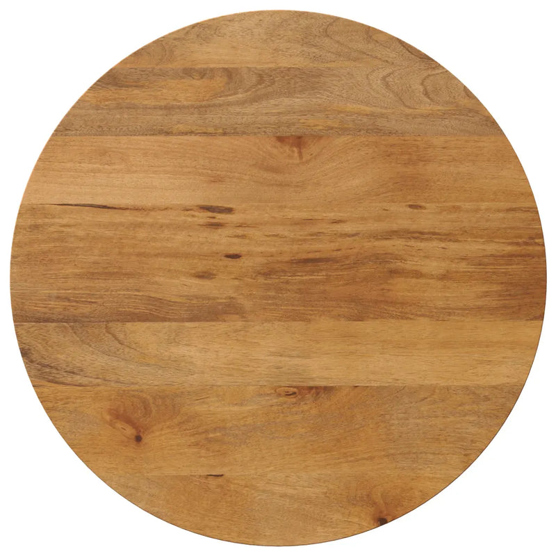 Table Top �� 90x2.5 cm Round Solid Wood Mango
