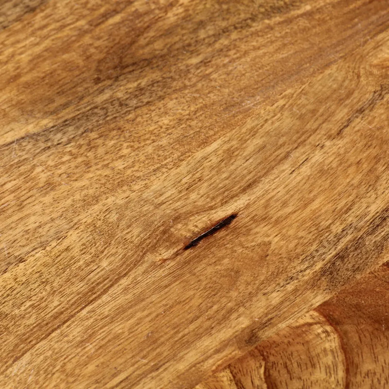 Table Top �� 90x2.5 cm Round Solid Wood Mango