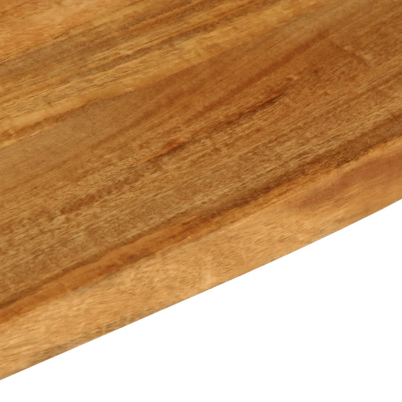 Table Top Live Edge 80x60x2.5 cm Solid Wood Mango