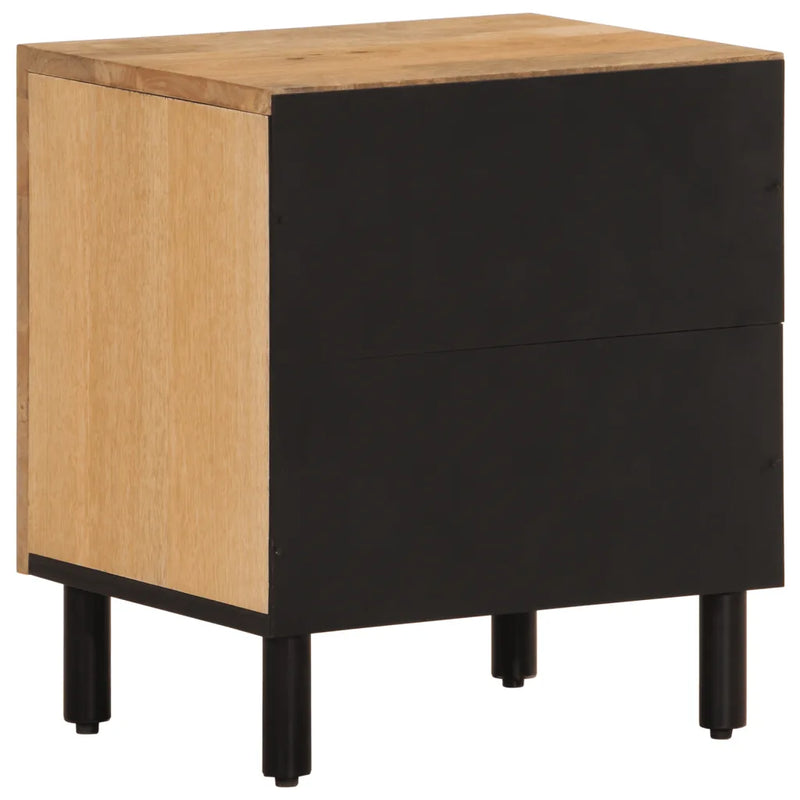 Bedside Cabinets 2 pcs 40x33x46 cm Solid Wood Mango