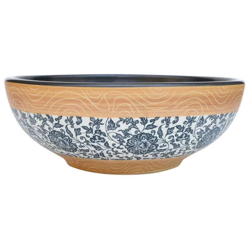 Countertop Basin Multicolour Round ��41x14 cm Ceramic