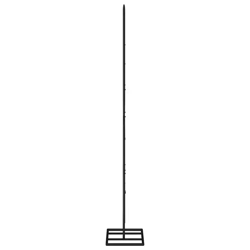 Metal Christmas Tree for Decoration Black 125 cm