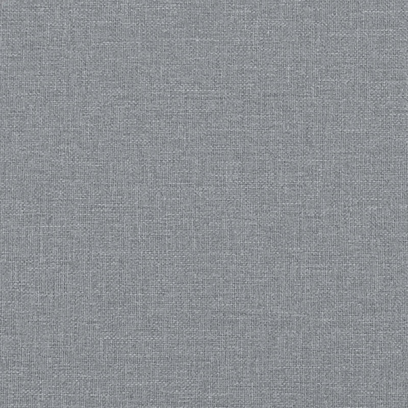 2-Seater Sofa Light Grey 120 cm Fabric