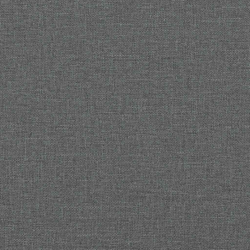 vidaXL 2-Seater Sofa Dark Grey 120 cm Fabric