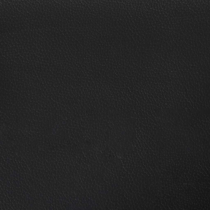 vidaXL 2-Seater Sofa Black 140 cm Faux Leather